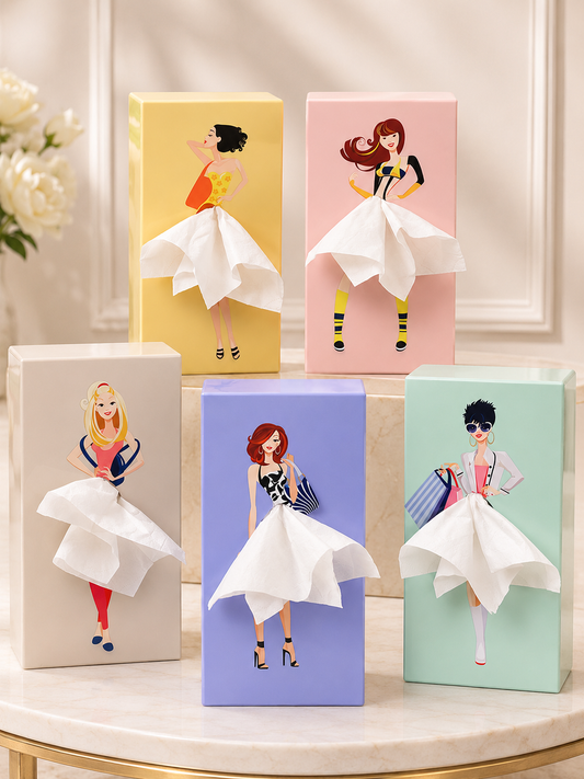 Creative Centerfold Tissue Box