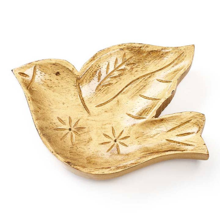 Fair Trade Hand Carved Wooden Trinket Trays
