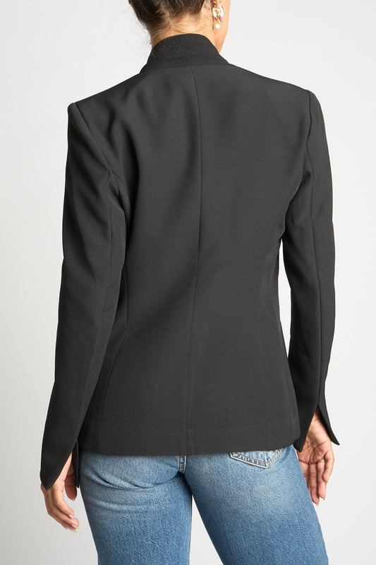 Fit To Be Tied Black Blazer