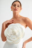 Beauty In Bloom White Mini Dress