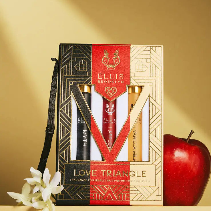ELLIS BROOKLYN Love Triangle Fragrance Rollerball Trio