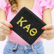 Kappa Alpha Theta Beaded Coin Purse Pouch