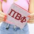 Pi Beta Phi Beaded Coin Purse Pouch