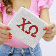 Chi Omega Beaded Coin Purse Pouch