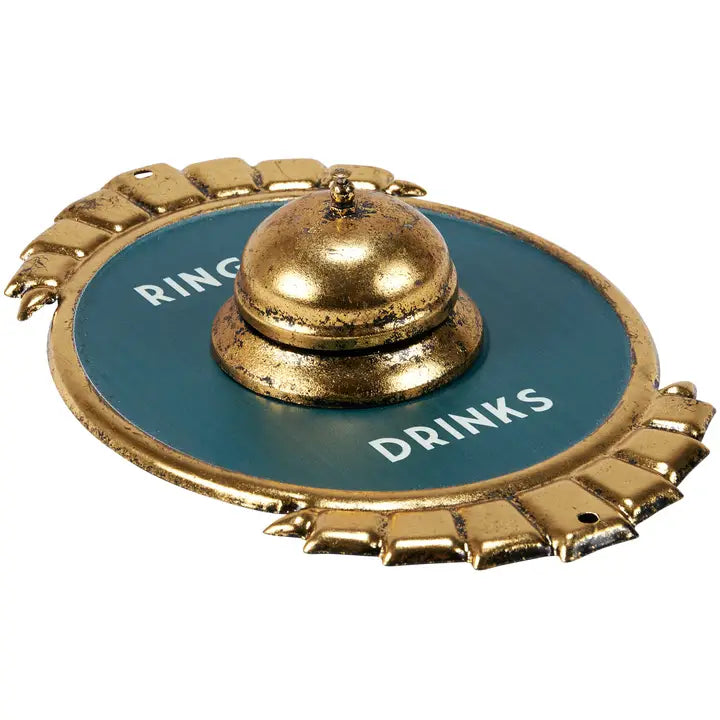 Ring For Drinks Bell Wall Decor