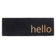 Designer Font HELLO Coir Doormat