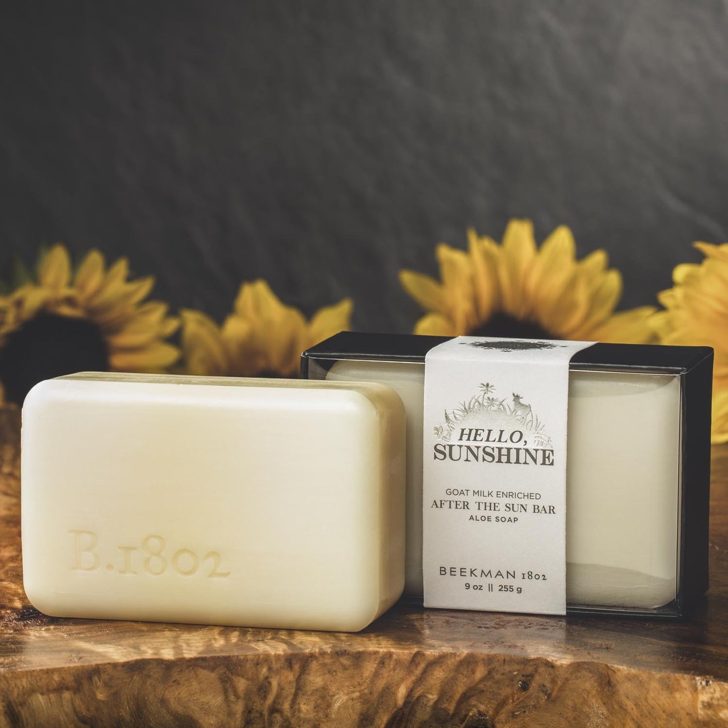 BEEKMAN 1802 After The Sun Tan Saver Goat Milk Bar Soap