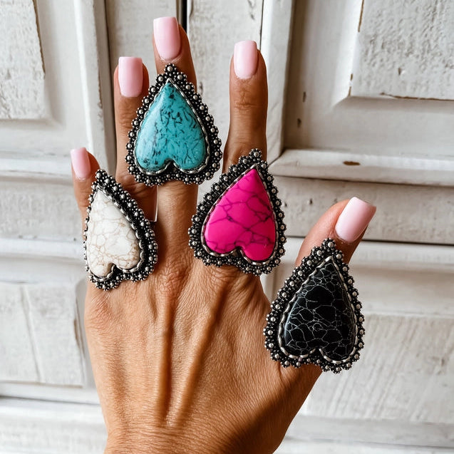 Cowgirl Girl At Heart Western Ring