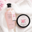 Perlier Italy Luxury Pink Peony Bath & Body 2PC Gift Set