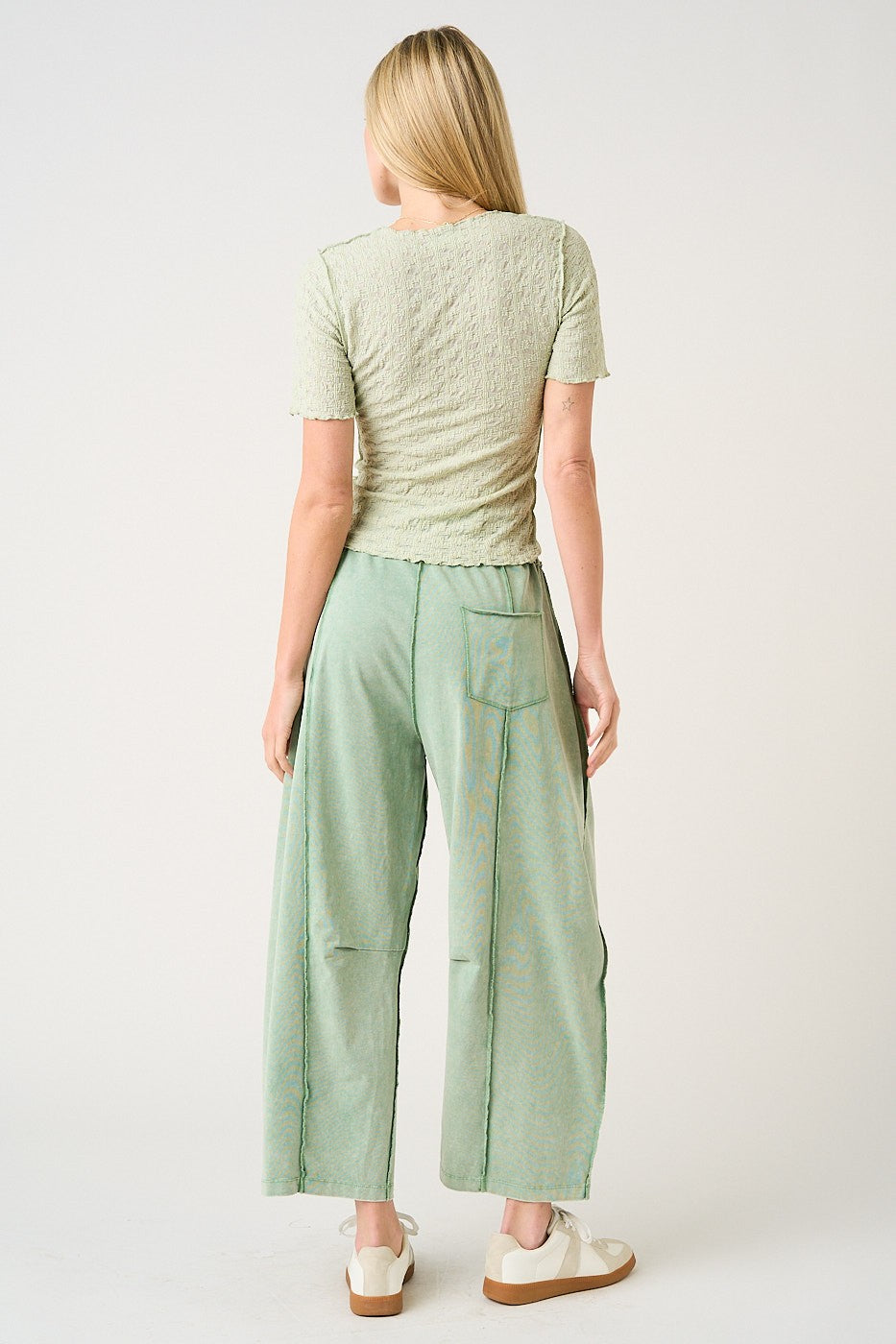Mya Festival Ready Cotton Barrel Pants