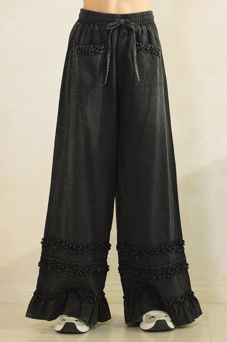 Ready To Ruffle Bohemian Pants