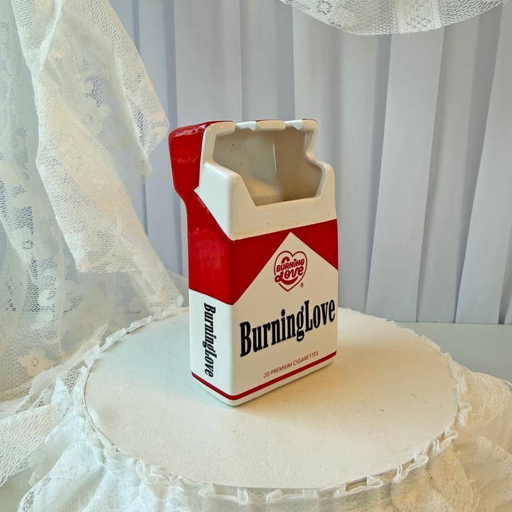 Cig Love On Fire Ashtray