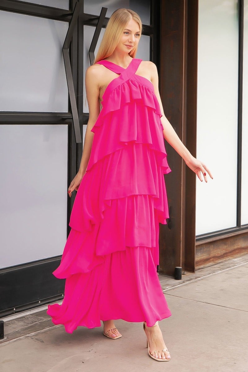 Ready To Ruffle Maxi Dress