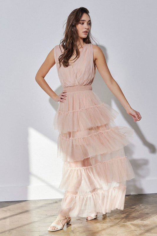 Storybook Romance Ruffle Layer Dress