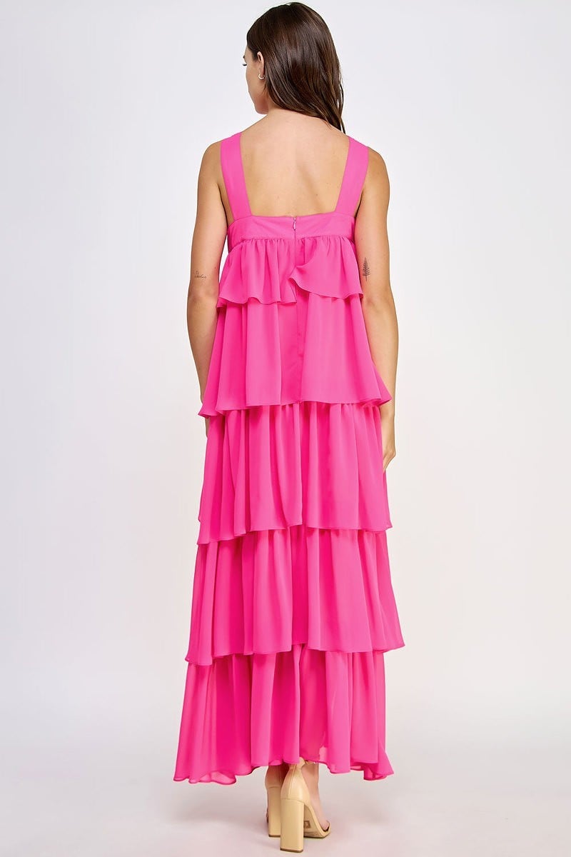 Ready To Ruffle Maxi Dress