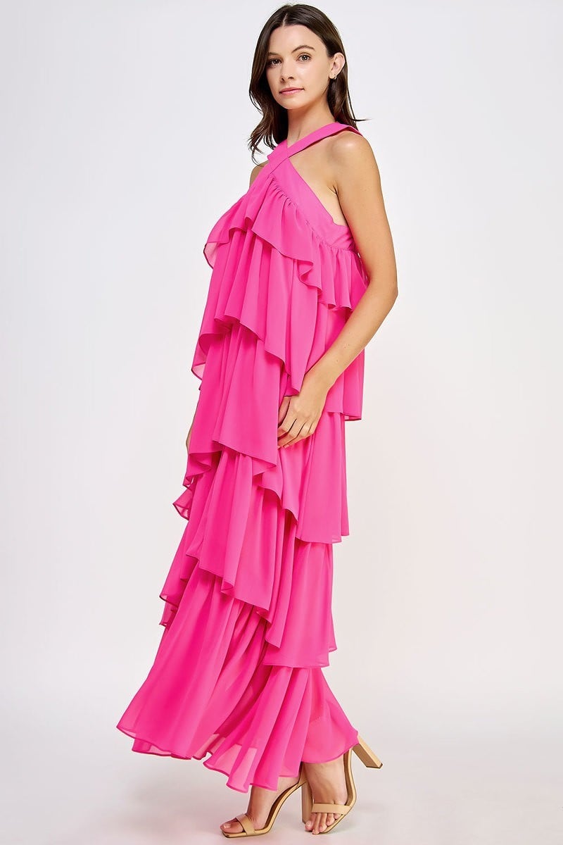 Ready To Ruffle Maxi Dress