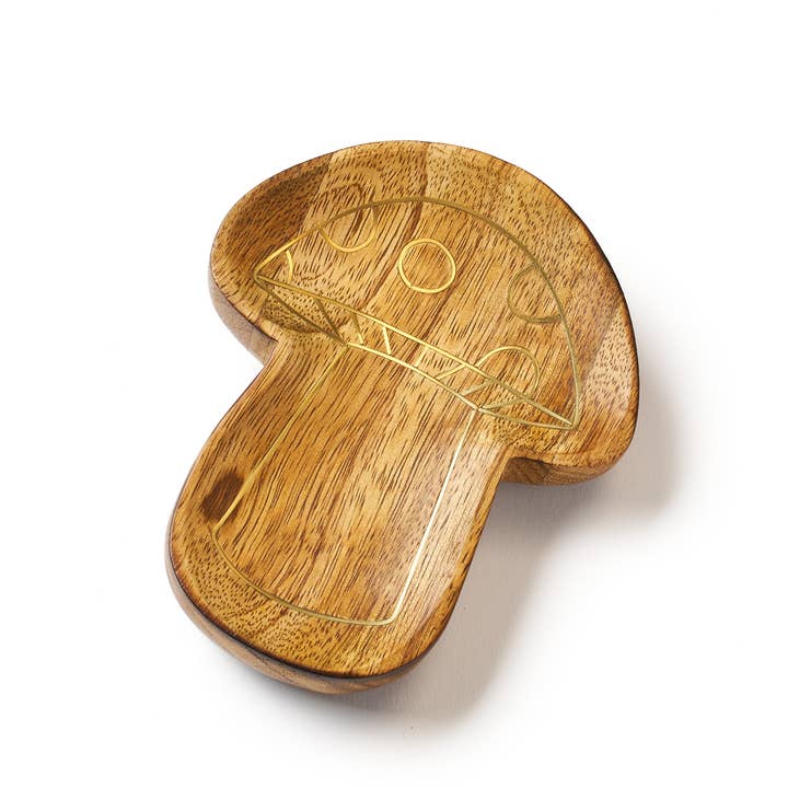 Fair Trade Hand Carved Wooden Trinket Trays