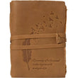 Journey of A Thousand Miles Carved Leather Blank Journal