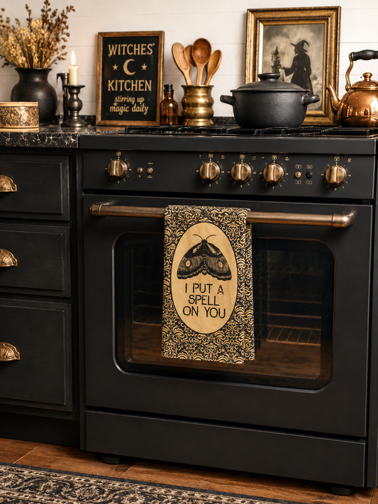 I Put A Spell On You Kitchen Towel