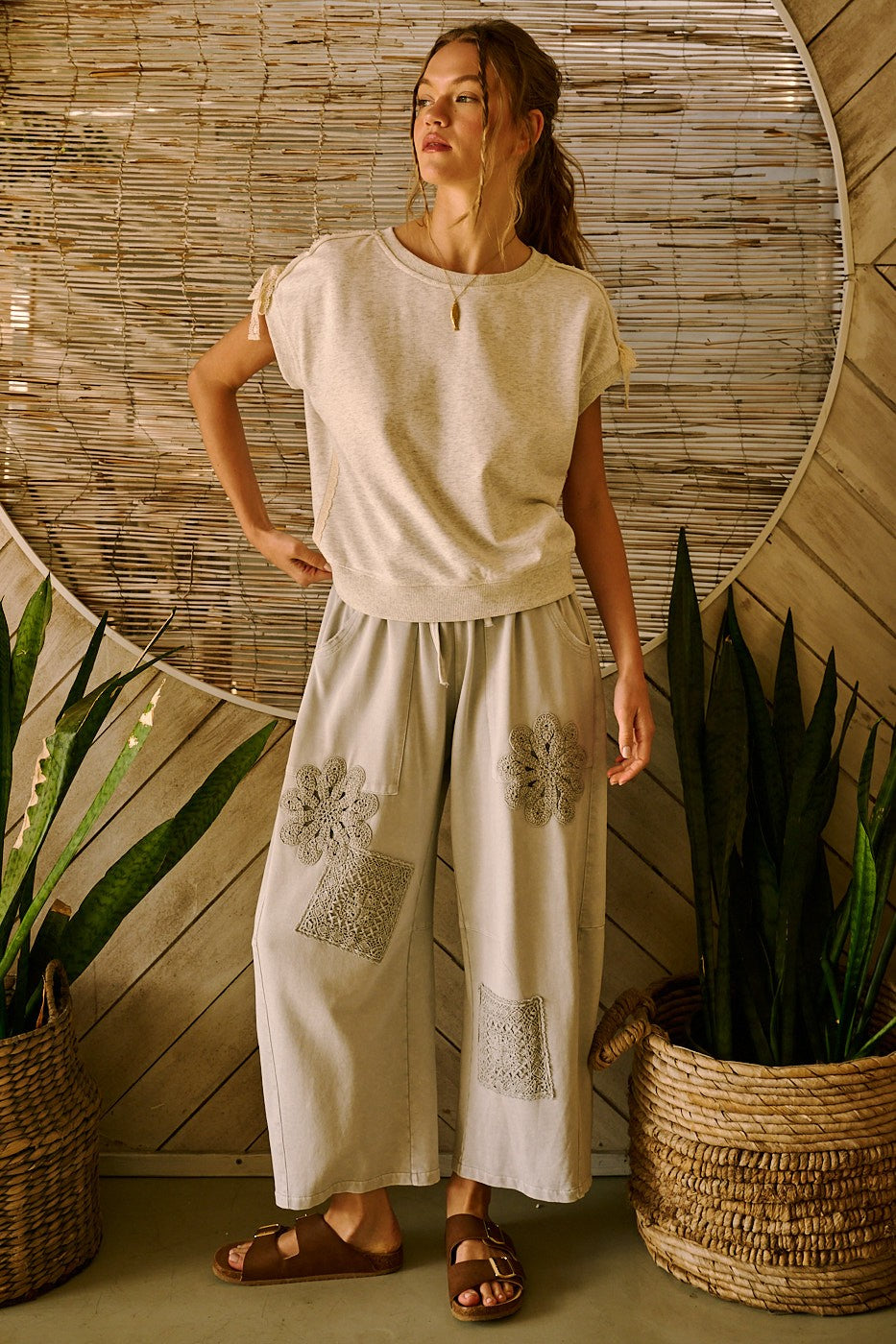 Firepit Festival Boho Barrel Pants