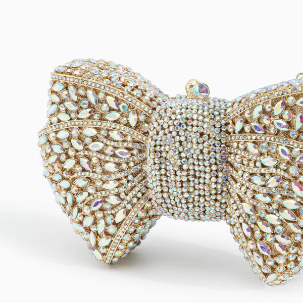 Bolso de Noche Piña Adornado con Pedrería de Cristal Austriaco