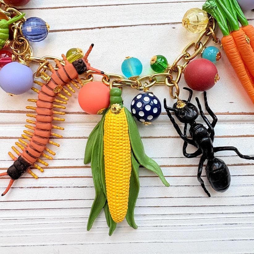 Lenora Dame Garden Insects Necklace