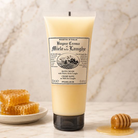 Perlier LANGHE ITALY Bath & Shower Cream With Honey