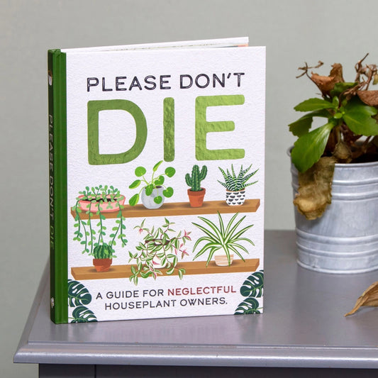 Please Don't Die Houseplant Book