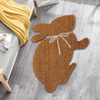 Easter Bunny Shaped Coir Doormat