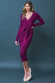 FOREVER IMPRESSED SWEATER MIDI DRESS