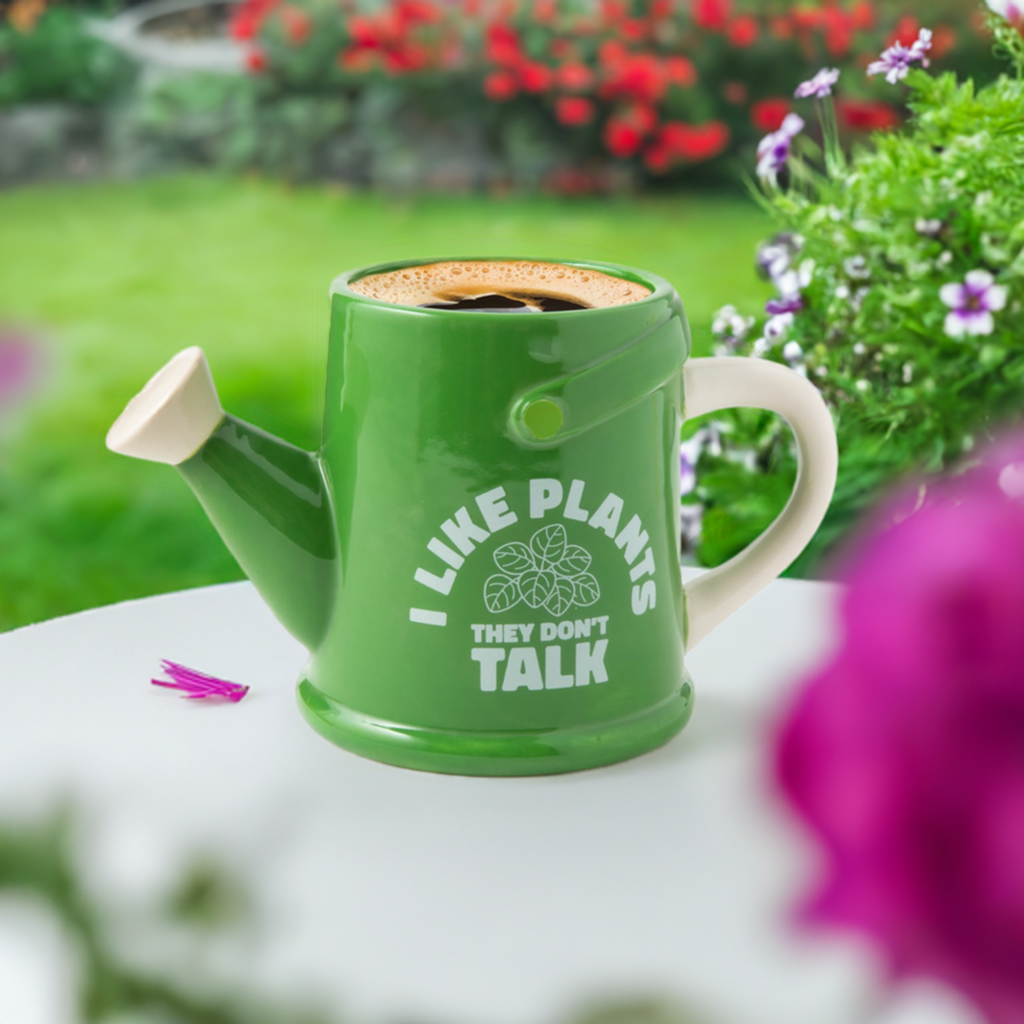 Plants Don't Talk Watering Can Mug