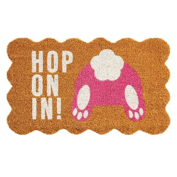 Hop In Easter Bunny Doormat