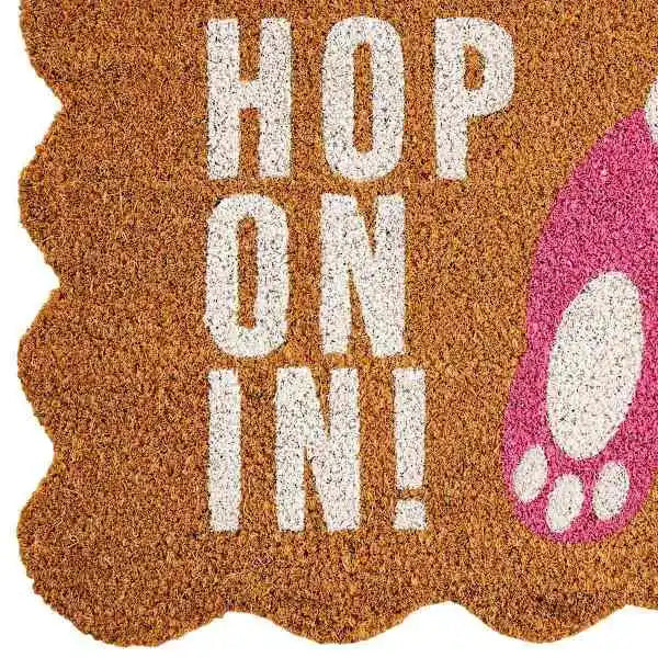 Hop In Easter Bunny Doormat