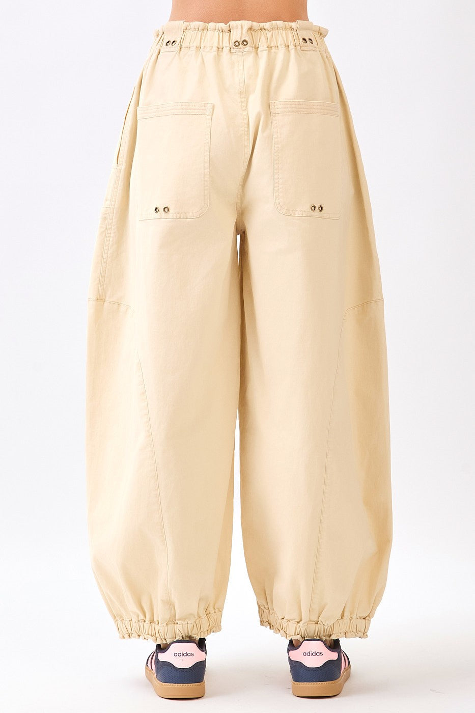 Weekend Wanderlust Twill Parachute Pants