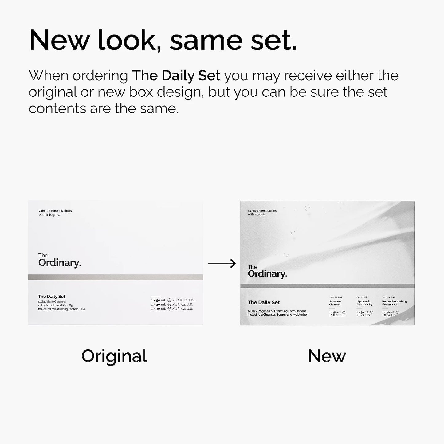 THE ORDINARY The Daily Hyaluronic Acid Serum Set