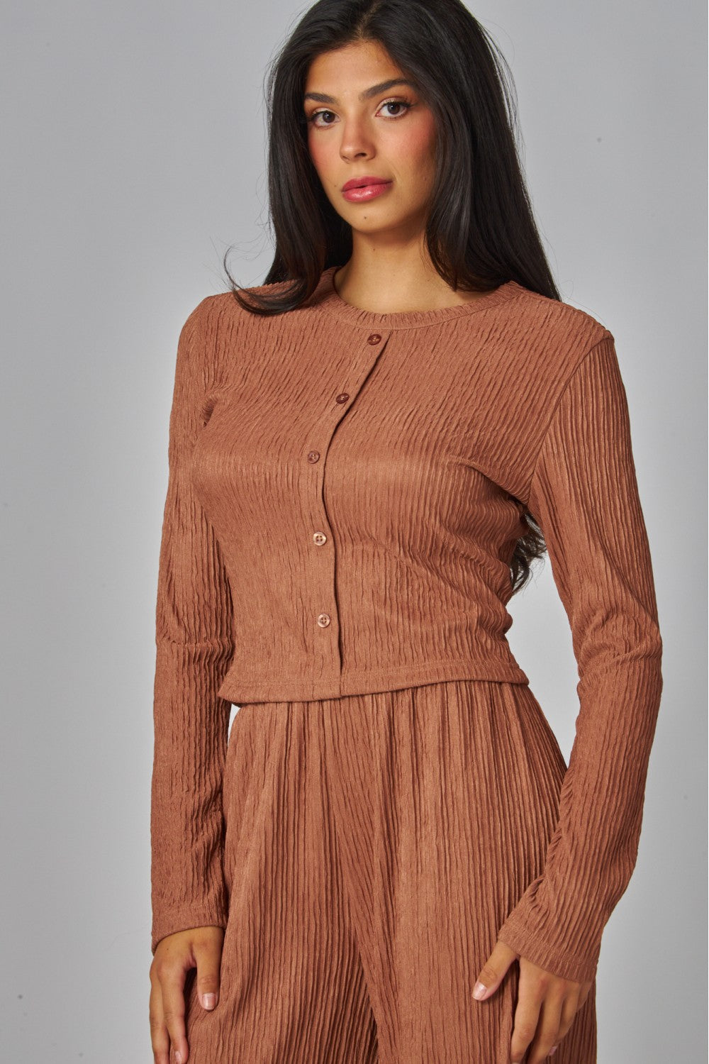 LICENSE TO LOUNGE PANTS SET IN SIENNA