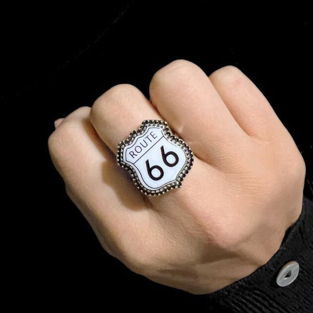 Western Route 66 Road Trip Ring
