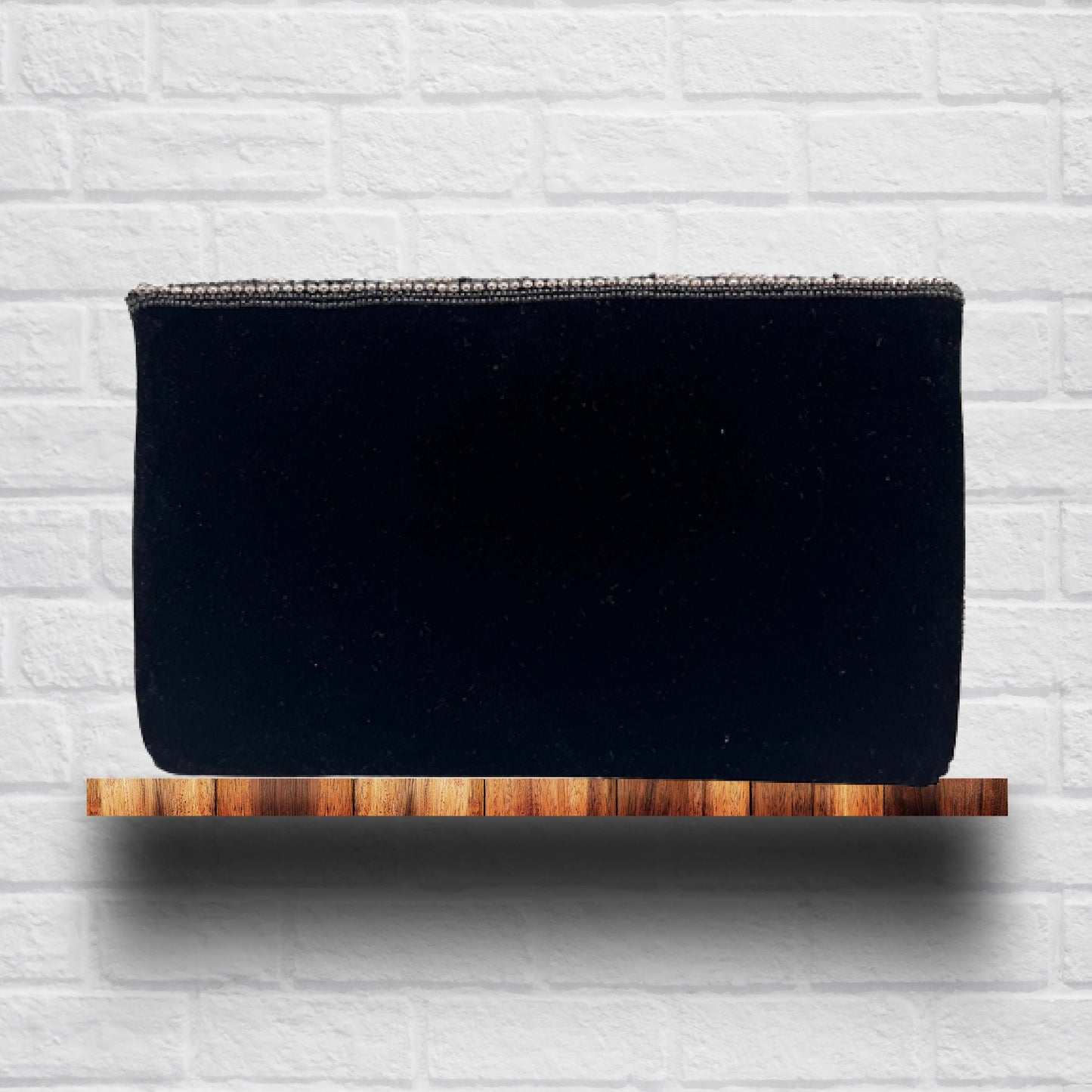 Starry Eyed Seed Beaded Crossbody Clutch Handbag