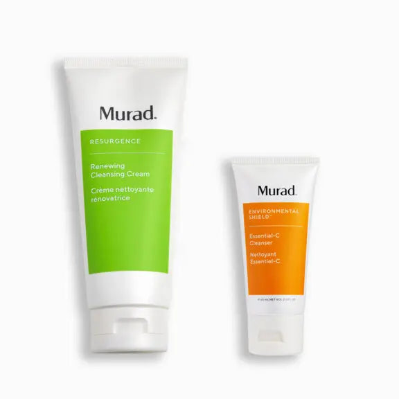 MURAD Cleanse and Brighten Skin Scrub Set