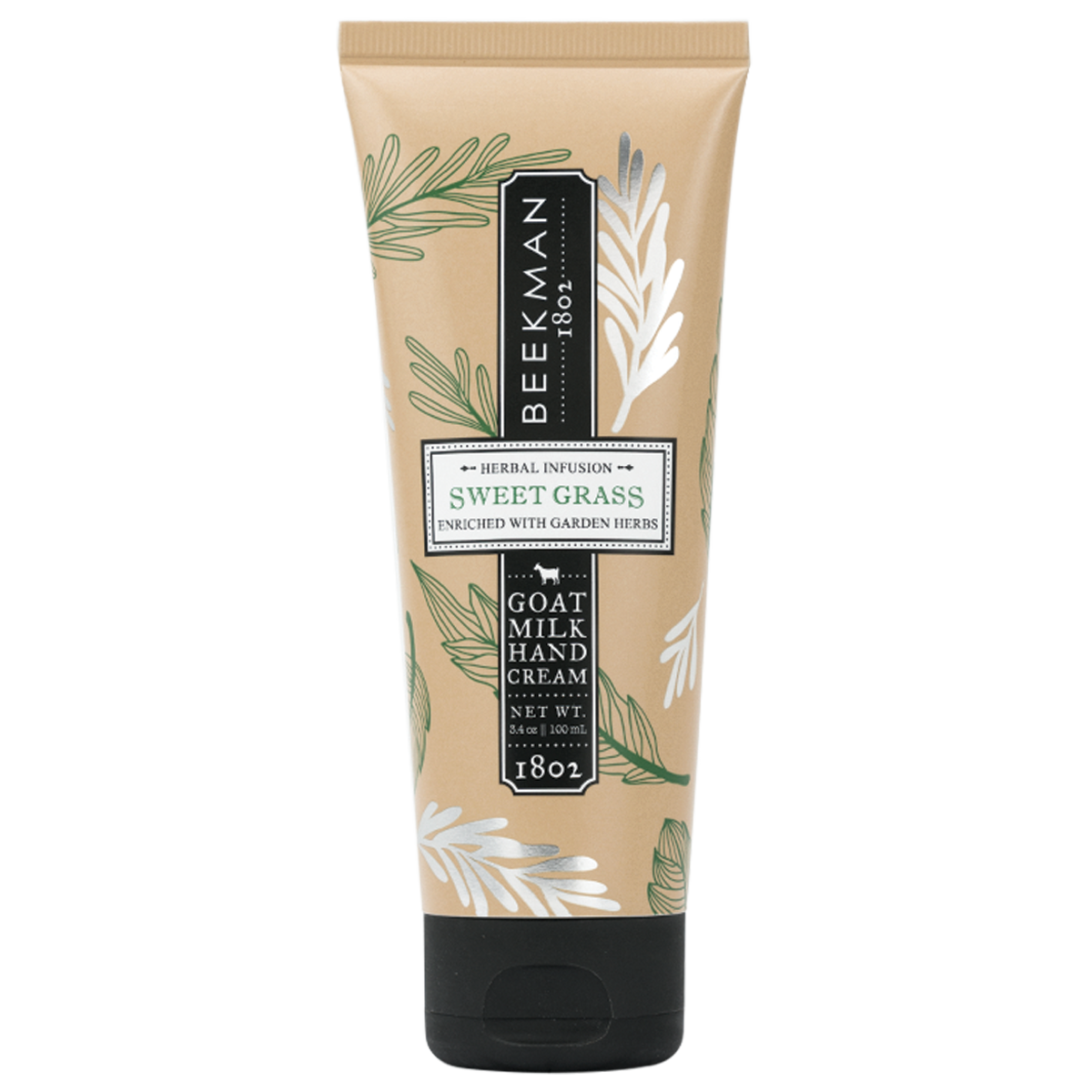 BEEKMAN 1802 Sweet Grass Goats Milk Hand Cream
