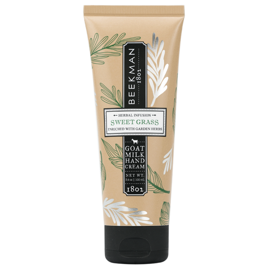 BEEKMAN 1802 Sweet Grass Goats Milk Hand Cream