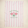 Pink Pickleball Day Dinker Throw Blanket