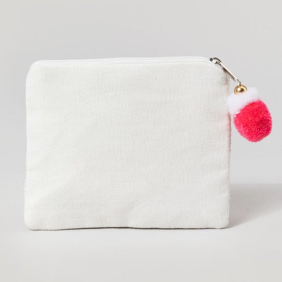 IT IS WHAT IT IS Beaded Storage Money Coin Pouch