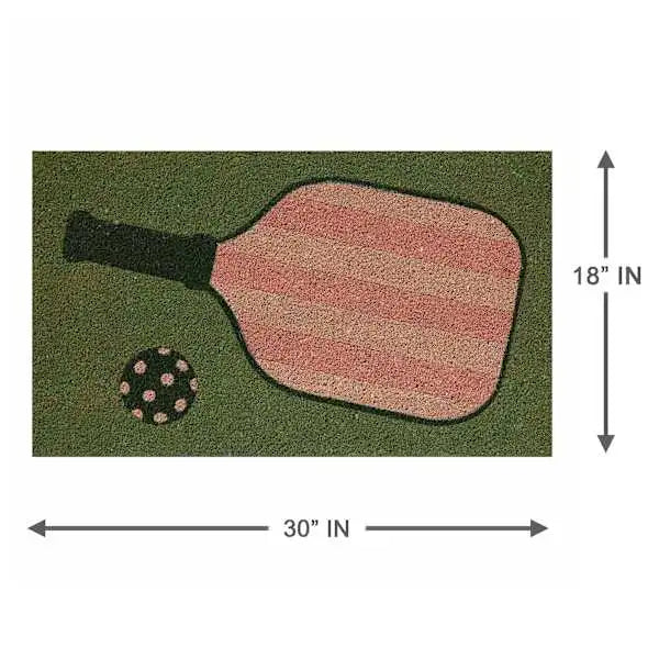 We Play Pickleball Here Doormat