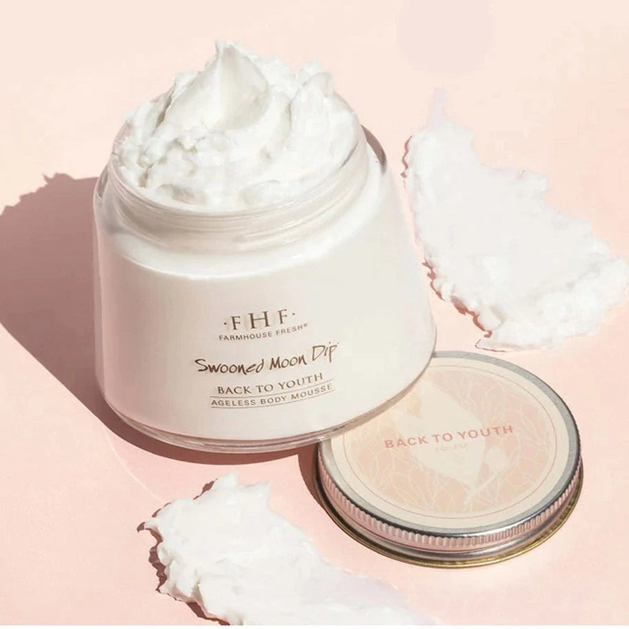 New FHF Farmhouse Fresh Nectar Moon Dip Ageless Body Mousse