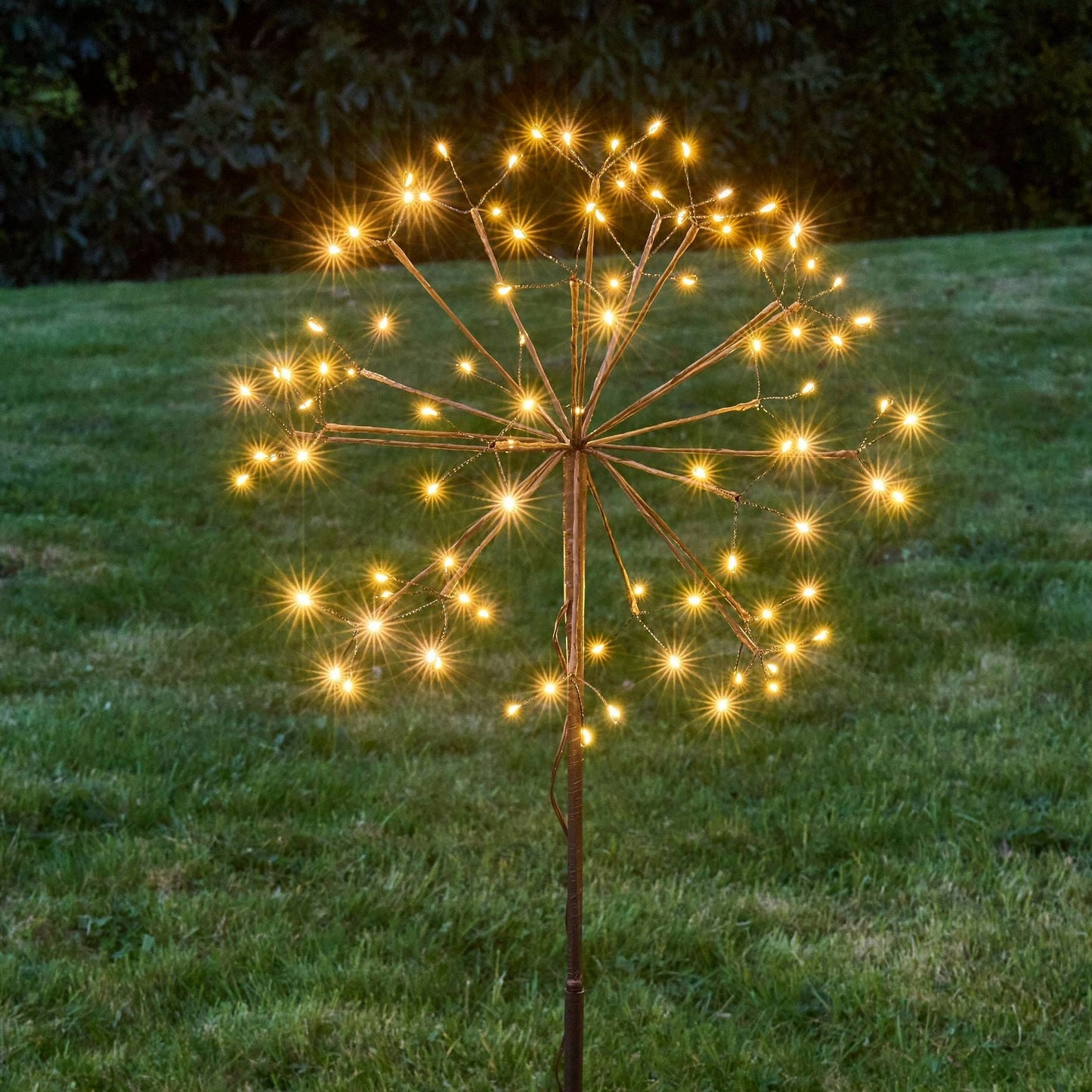 Solar Outdoor Lit Dandelion LED Lawn Stakes