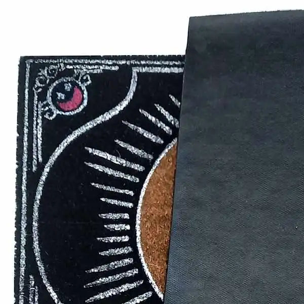 The Halloween Cat Coir Door Mat