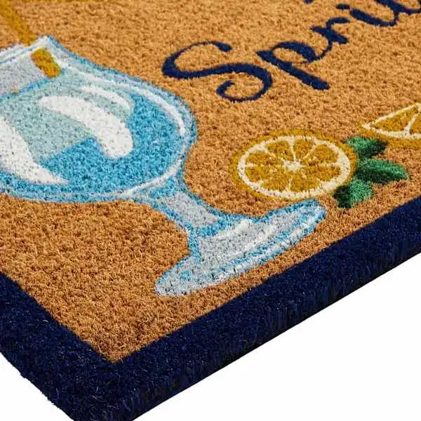 Spritz Friendly Home Doormat