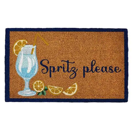 Spritz Friendly Home Doormat