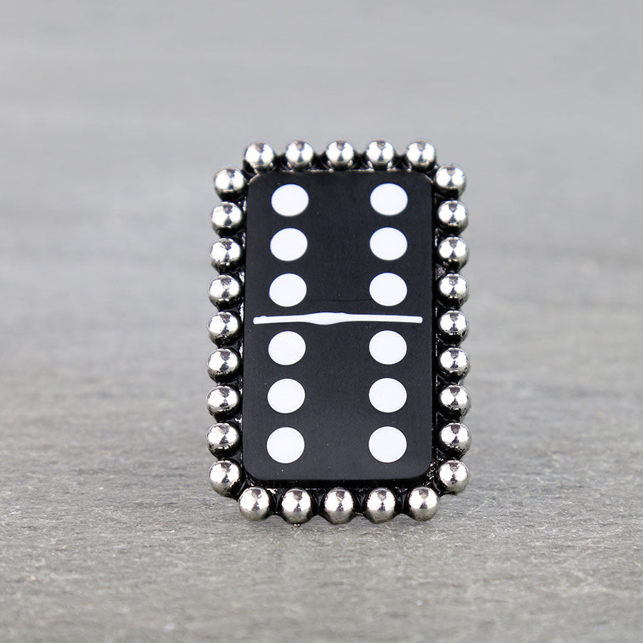 Roll The Dice Western Cuff Ring
